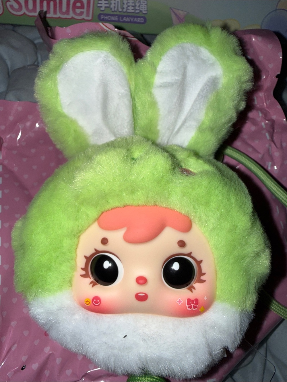 Samuel Cute Pet Park Phone Lanyard - Cold Rabbit